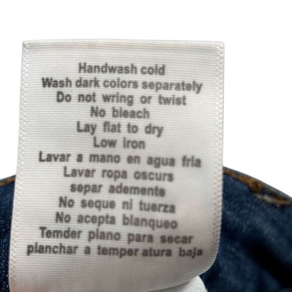 Judy Blue Dandelion In Your Pocket Embroidered Distressed Slim Fit Jeans 27/5 - Picture 8 of 11